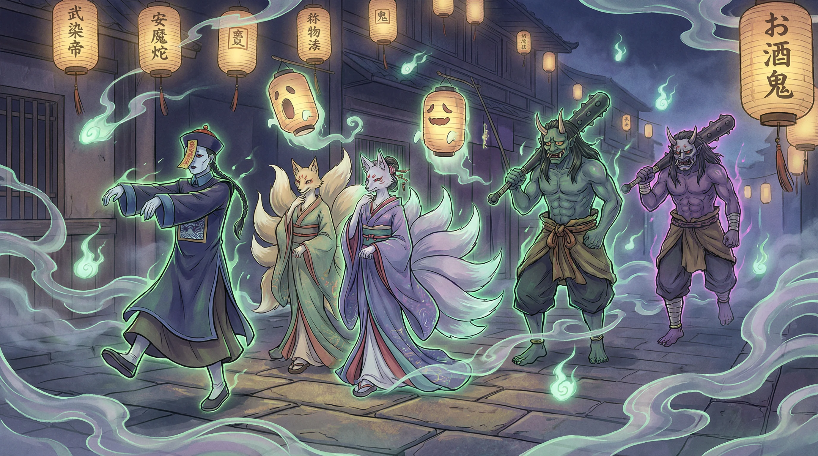 百鬼夜行 - 久别的草原在线观看免费视频下载 中日鬼怪动漫